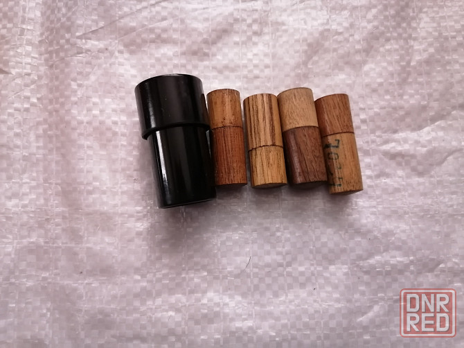 Набор объективов для микроскопа (6 штук) в деревянном футляре . ссср. Стаханов - изображение 7