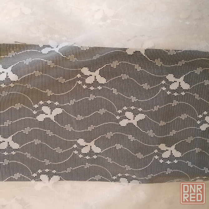 гардинное полотно тюль капроновая Донецк - изображение 1