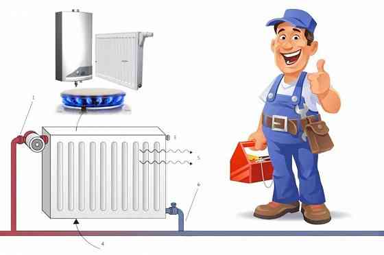 Ремонт системы отопления Донецк
