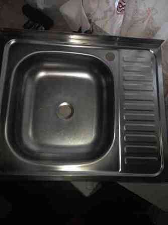 Раковина кухонная 60*50см нержавейка Донецк