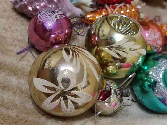 Ёлочные игрушки советские Донецк