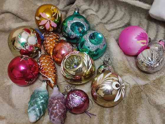 Ёлочные игрушки советские Донецк