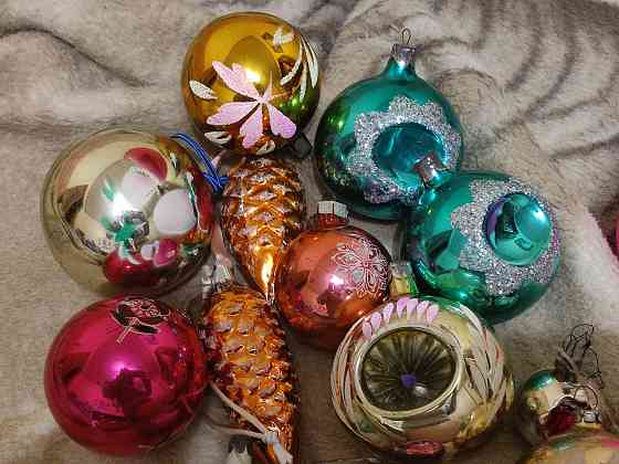 Ёлочные игрушки советские Донецк
