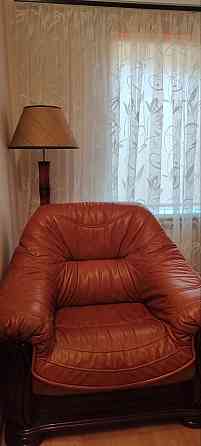 комплект мягкой мебели из натуральной кожи Донецк