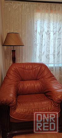 комплект мягкой мебели из натуральной кожи Донецк - изображение 1