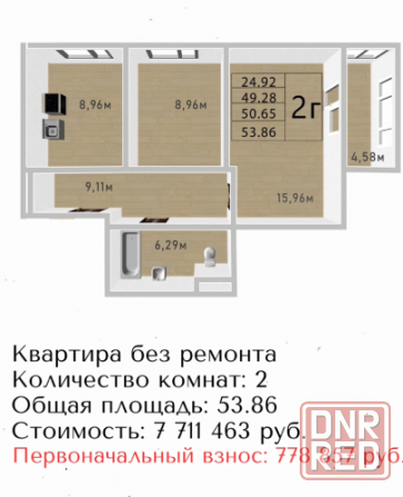 Одноо,двухкомнатные квартиры в новострое г. Мариуполь под ипотеку по ставке 2 % Мариуполь - изображение 5