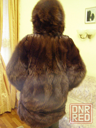 Новая женская Шуба из лисы с капюшоном р.48. Донецк - изображение 3