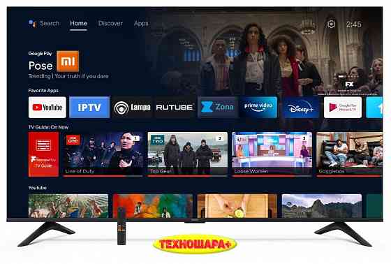 50" тв Xiaomi TV A 50 2026. Smart|Android14|4K|HDR|Bluetooth|Новинка! Донецк