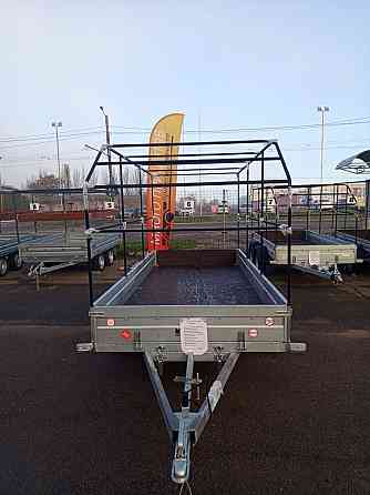 прицеп автомобильный viking 2 оси 1535,тент 1350 мм.скос Донецк