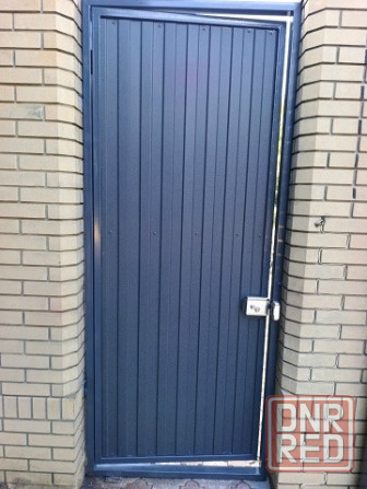 Автоматические откатные ворота с калиткой под ключ Донецк - изображение 6