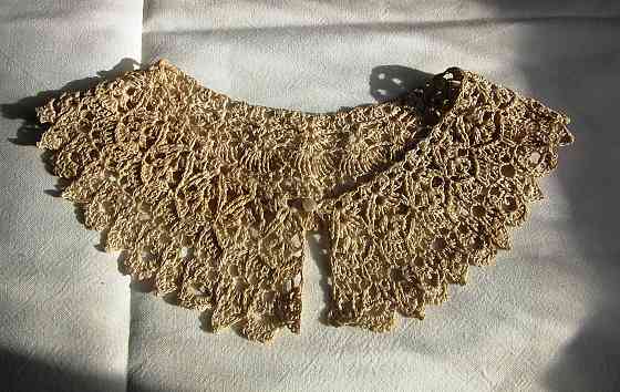 Вязаный крючком воротник Донецк