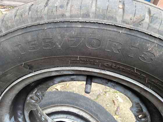 Продам комплект летних колес Таврия Славута в сборе с дисками. Донецк