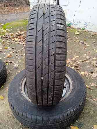 Продам комплект летних колес Таврия Славута в сборе с дисками. Донецк