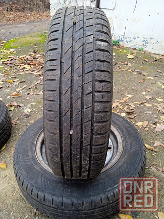 Продам комплект летних колес Таврия Славута в сборе с дисками. Донецк - изображение 3