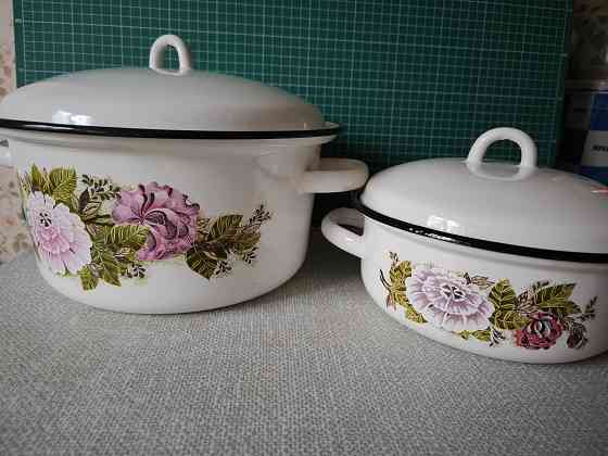 Кастрюли эмалированные Донецк