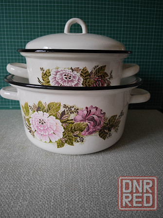 Кастрюли эмалированные Донецк - изображение 1