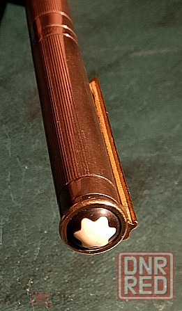 Ручка перьевая Montblank Noblesse. Перо золото 750 (18 кар.). Посеребренный корпус. Донецк - изображение 1