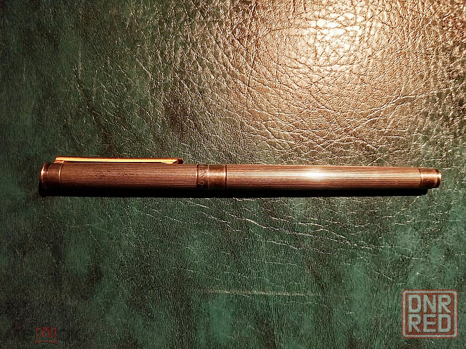 Ручка перьевая Montblank Noblesse. Перо золото 750 (18 кар.). Посеребренный корпус. Донецк - изображение 4