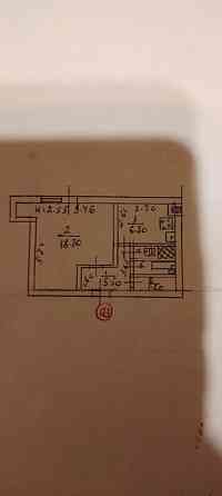 Однокомнатная квартира в Енакиево за 1,25 млн. руб. Свобода для вашего ремонта! Енакиево