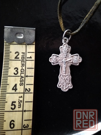 Крестик серебряный Донецк - изображение 4