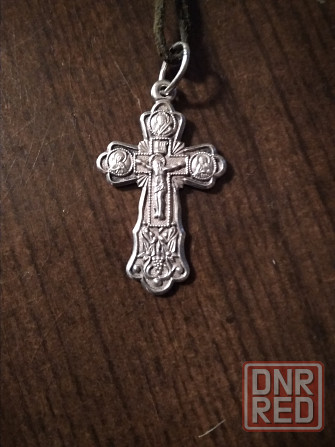 Крестик серебряный Донецк - изображение 7