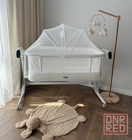 Кроватка умная 2 в 1 + манеж Макеевка - изображение 1