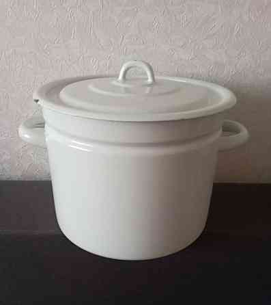 Кастрюля эмалированная Макеевка