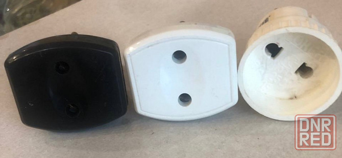 Переходник электрический, электрическая вилка Макеевка - изображение 1