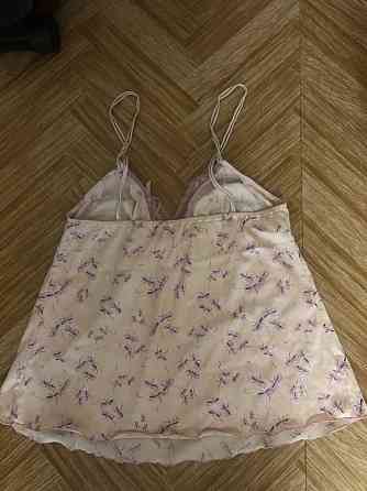 Шелковая женская пижамная майка Макеевка