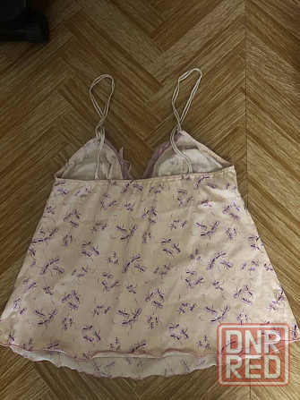 Шелковая женская пижамная майка Макеевка - изображение 2