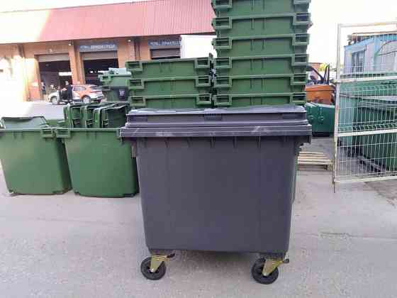 Пластиковый евроконтейнер 1100л (мусорный бак, контейнер тбо) Донецк