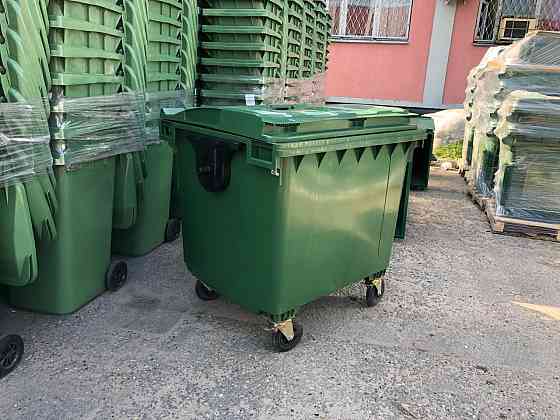 Пластиковый евроконтейнер 1100л (мусорный бак, контейнер тбо) Донецк