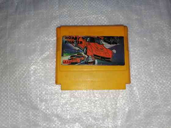 Катридж игровой Road fighter. 8 бит (Денди). Гонки. Стаханов
