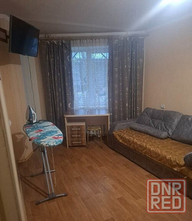 Сдается однокомнатная квартира в Кировском р-не, мкр-н Солнечный, ул. Скляренко- Вода КрУглосуточно Донецк - изображение 1