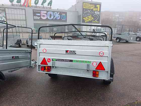 Прицеп на легковой автомобиль викинг 1322,тент 300,борт 500 мм Донецк
