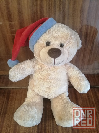 Продам игрушку мишка в новогодней шапке Донецк - изображение 3