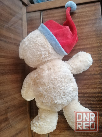 Продам игрушку мишка в новогодней шапке Донецк - изображение 2