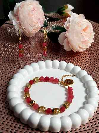 Браслеты, серьги, колье из натуральных камней Донецк