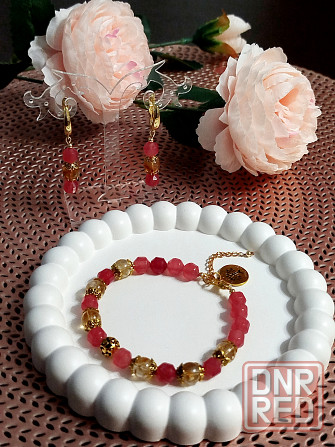 Браслеты, серьги, колье из натуральных камней Донецк - изображение 1