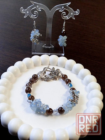 Браслеты, серьги, колье из натуральных камней Донецк - изображение 6