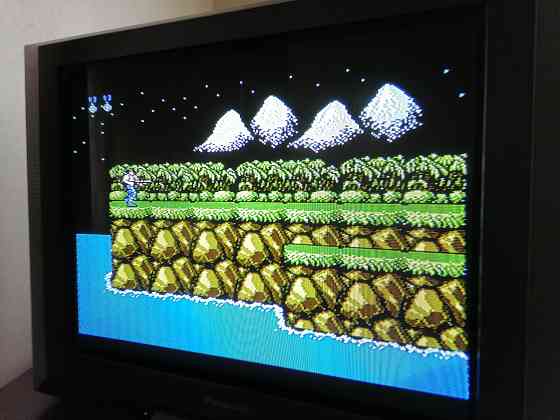 Катридж игровой (плата). Contra. 8 бит (Денди). Стаханов