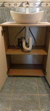 Продам накладную раковину с тумбой Макеевка