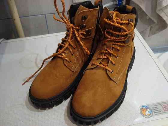 Продам мужские зимние кожаные ботинкр Донецк
