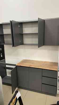 Кухонный гарнитур в Днр 2 метра. Серый. Харцызск