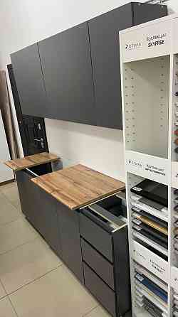 Кухонный гарнитур в Днр 2 метра. Серый. Харцызск