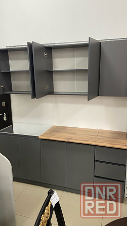 Кухонный гарнитур в Днр 2 метра. Серый. Харцызск - изображение 5