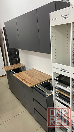 Кухонный гарнитур в Днр 2 метра. Серый. Харцызск - изображение 3