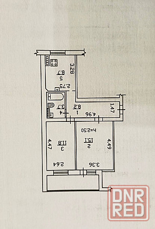 Продажа 2х комн. квартиры, ул. Кадиевская (Калининский район) Донецк - изображение 9