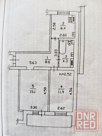 Продажа 2х комн. квартиры, ул. Кадиевская (Калининский район) Донецк - изображение 8