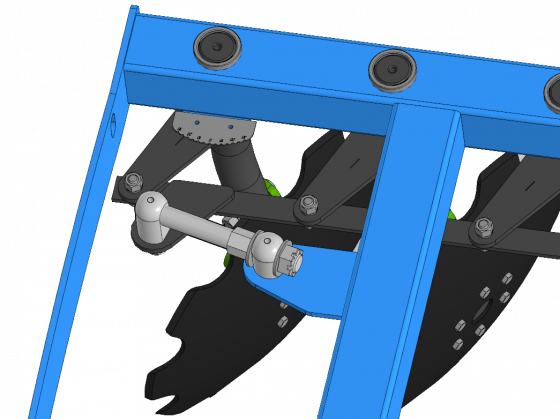 Дисковая борона модернизированная бдм 2,5м. Луганск